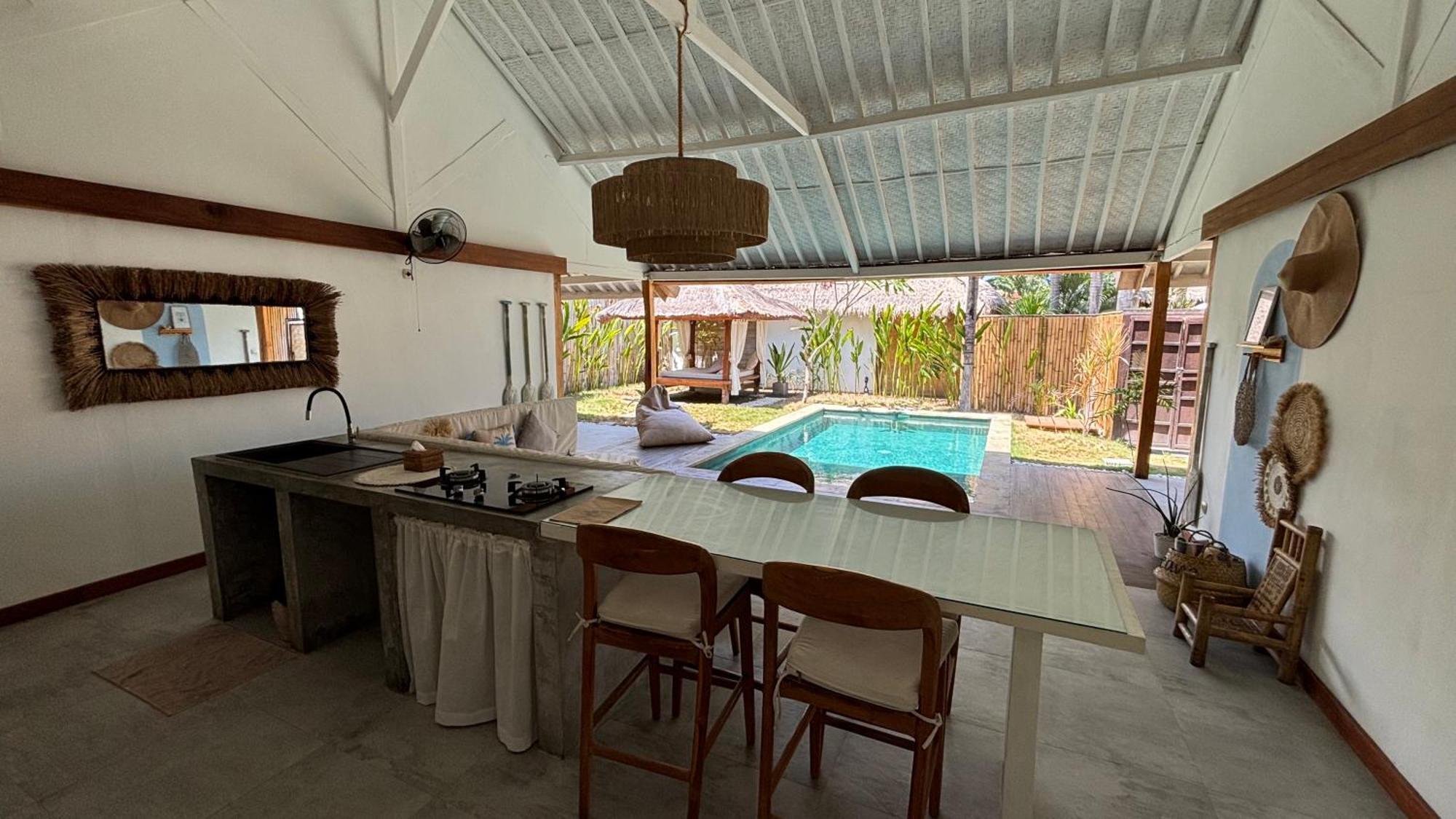 Villa Oceane Gili Air Bagian luar foto