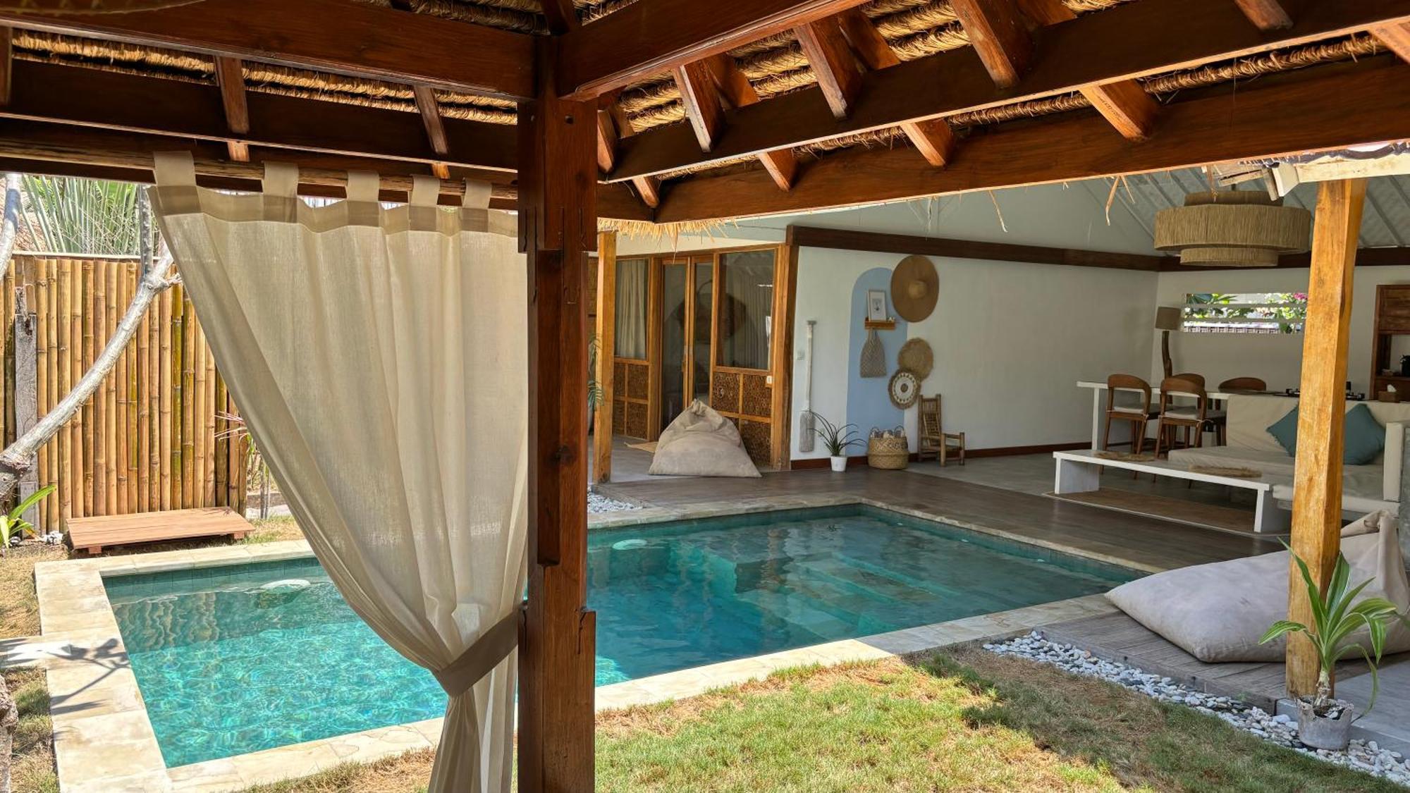 Villa Oceane Gili Air Bagian luar foto