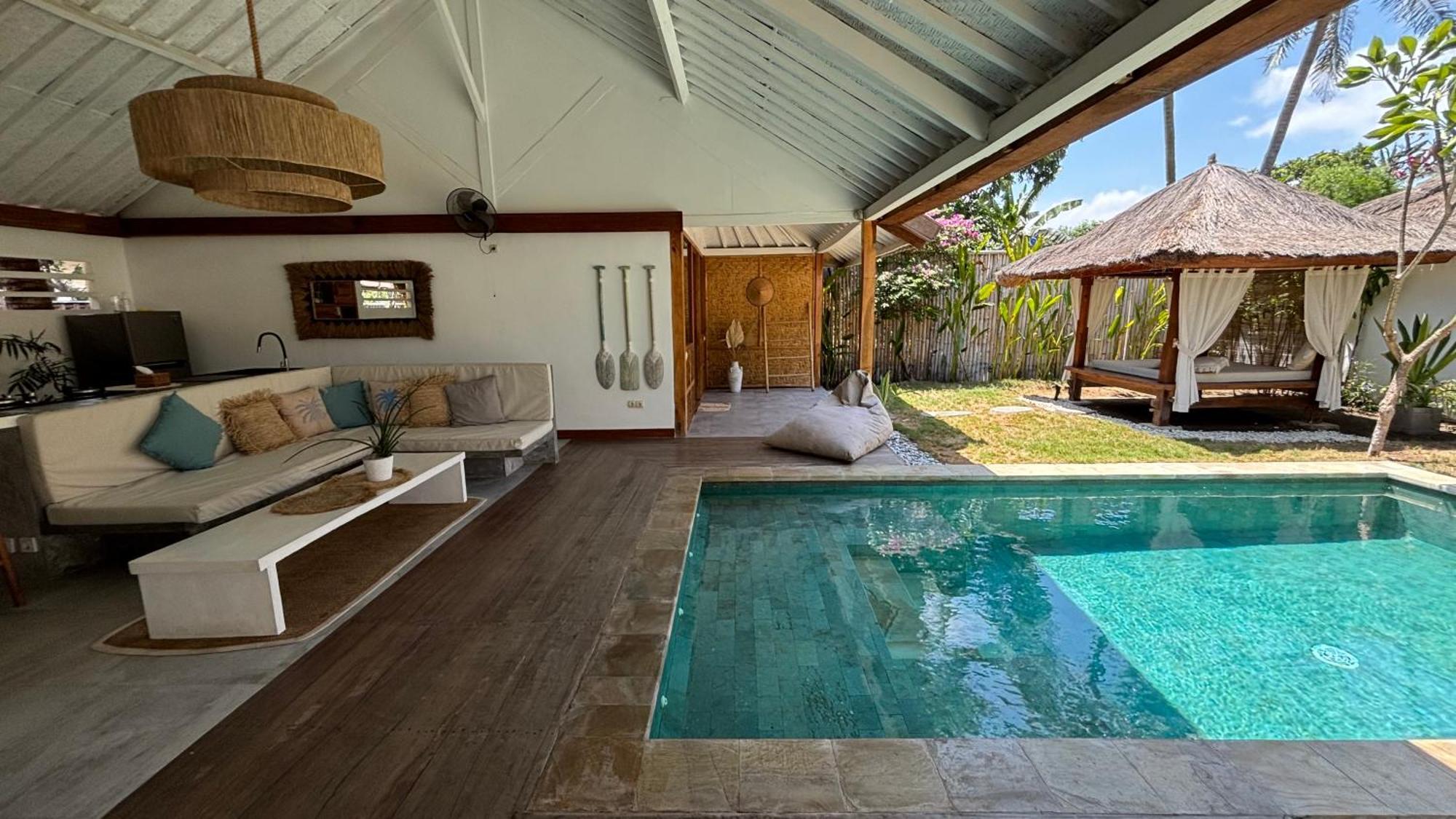 Villa Oceane Gili Air Bagian luar foto
